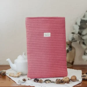 FUNDA DE LIBRO CAPRI WAFFLE FUCSIA